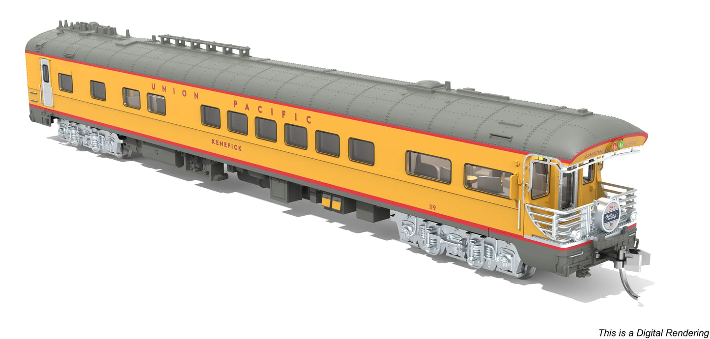 [PREORDER] Broadway Limited 10493 N Union Pacific Business Car #119 "Kenefick", Spirit of Union Pacific Drumhead