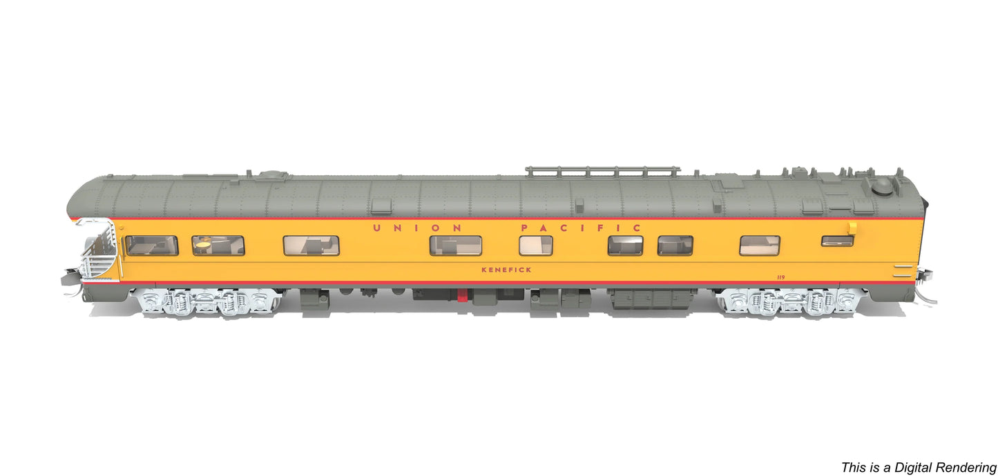 [PREORDER] Broadway Limited 10494 N Union Pacific Business Car #119 "Kenefick", Missouri Bicentennial Drumhead