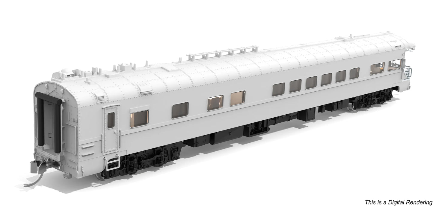 [PREORDER] Broadway Limited 10495 N Union Pacific Business Car, Painted Primery Gray w/ Black Trucks