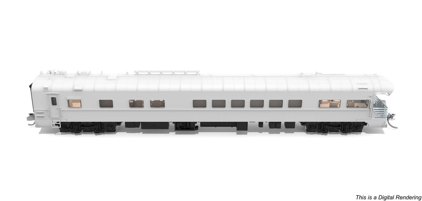 [PREORDER] Broadway Limited 10495 N Union Pacific Business Car, Painted Primery Gray w/ Black Trucks