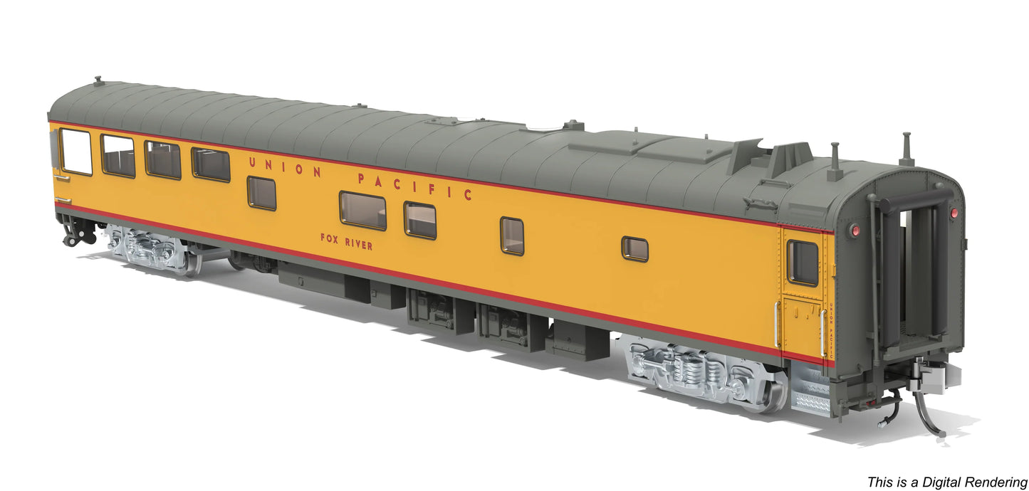 [PREORDER] Broadway Limited 10500 N Union Pacific Track Inspection Car "Fox River", 1995-2006 Appearance