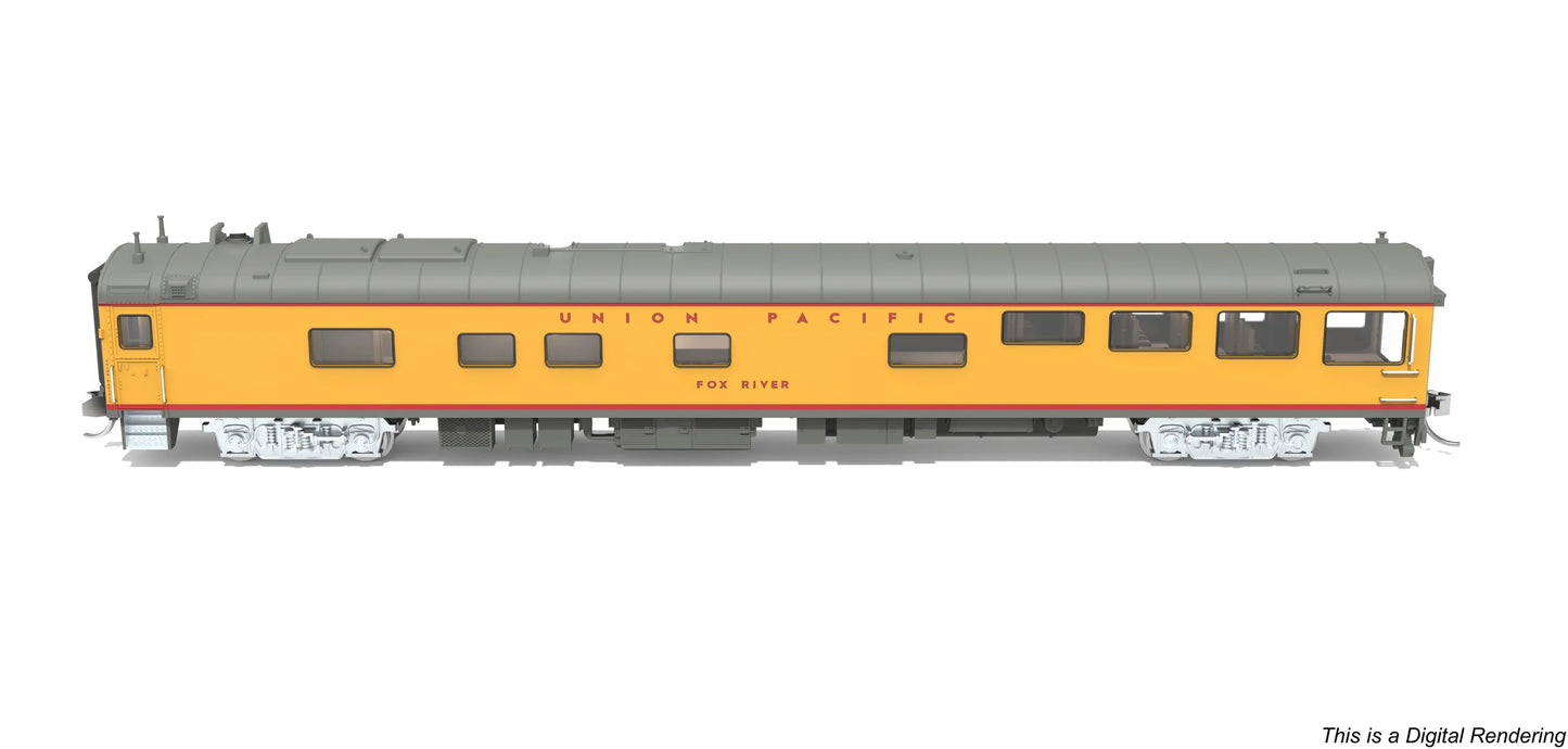 [PREORDER] Broadway Limited 10500 N Union Pacific Track Inspection Car "Fox River", 1995-2006 Appearance