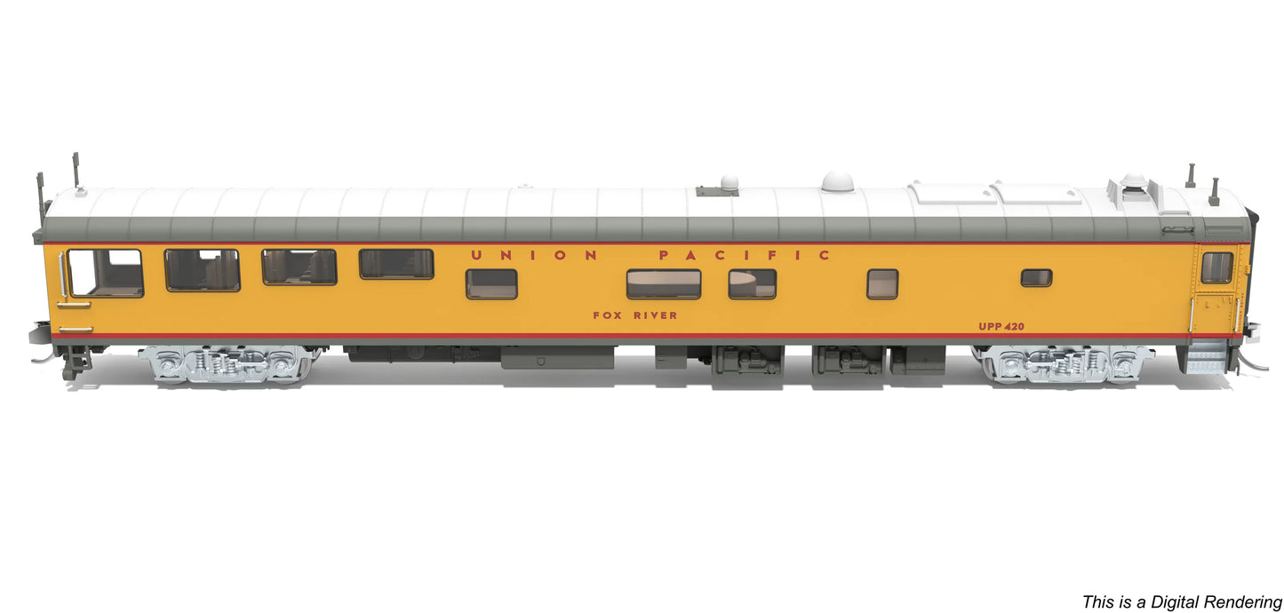 [PREORDER] Broadway Limited 10501 N Union Pacific Track Inspection Car "Fox River", 2006-Present Appearance