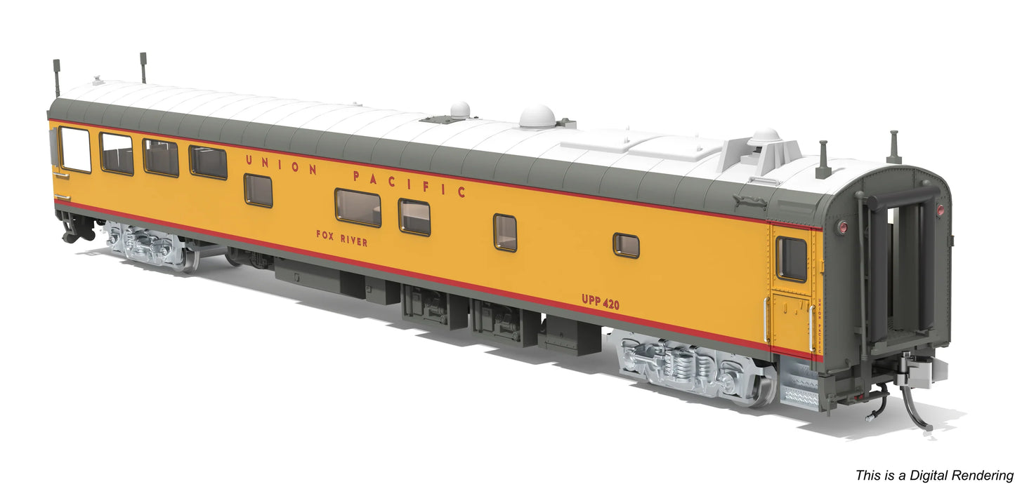 [PREORDER] Broadway Limited 10501 N Union Pacific Track Inspection Car "Fox River", 2006-Present Appearance