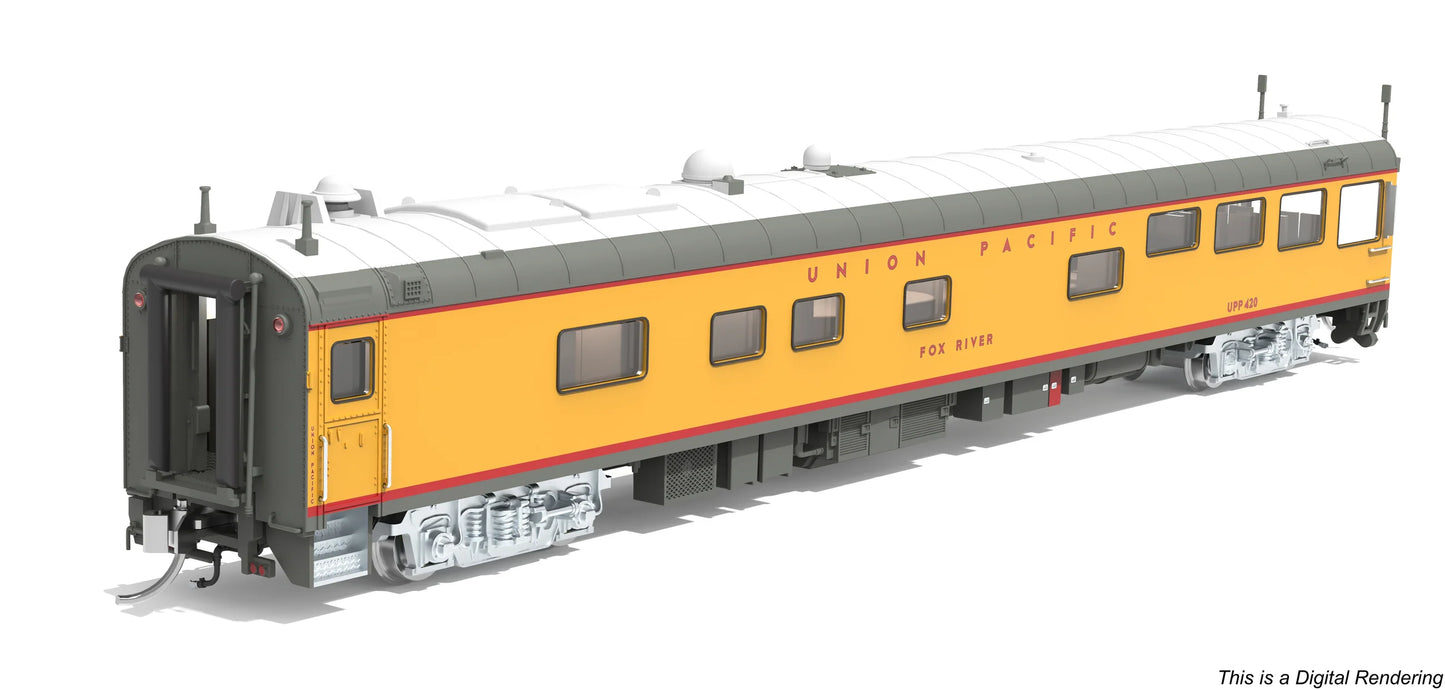 [PREORDER] Broadway Limited 10501 N Union Pacific Track Inspection Car "Fox River", 2006-Present Appearance