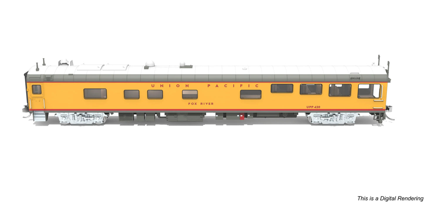 [PREORDER] Broadway Limited 10501 N Union Pacific Track Inspection Car "Fox River", 2006-Present Appearance