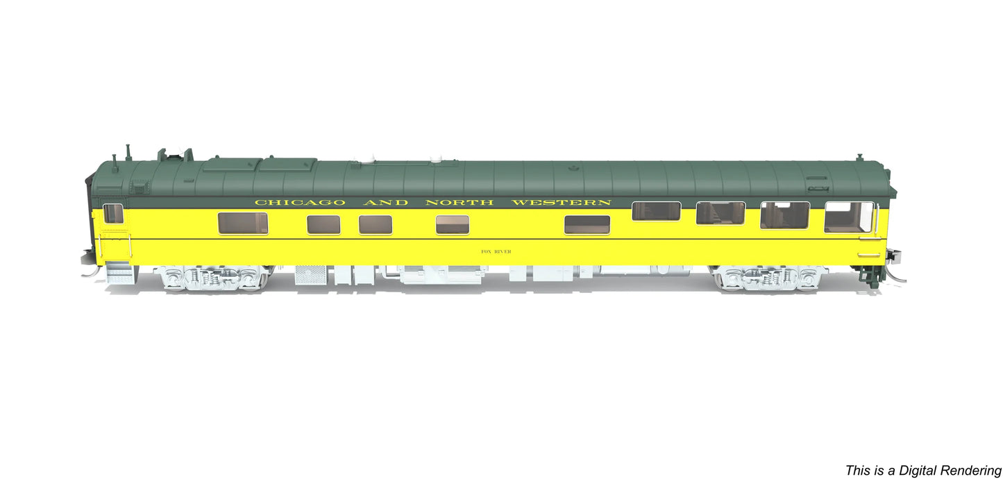 [PREORDER] Broadway Limited 10502 N Chicago & North Western Track Inspection Car "Fox River"