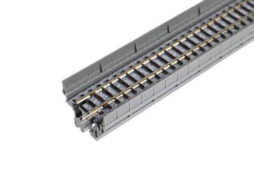 Kato 20-420 N Unitrack Single Track Straight Viaduct 124mm (4-7/8") Segment, 2pc
