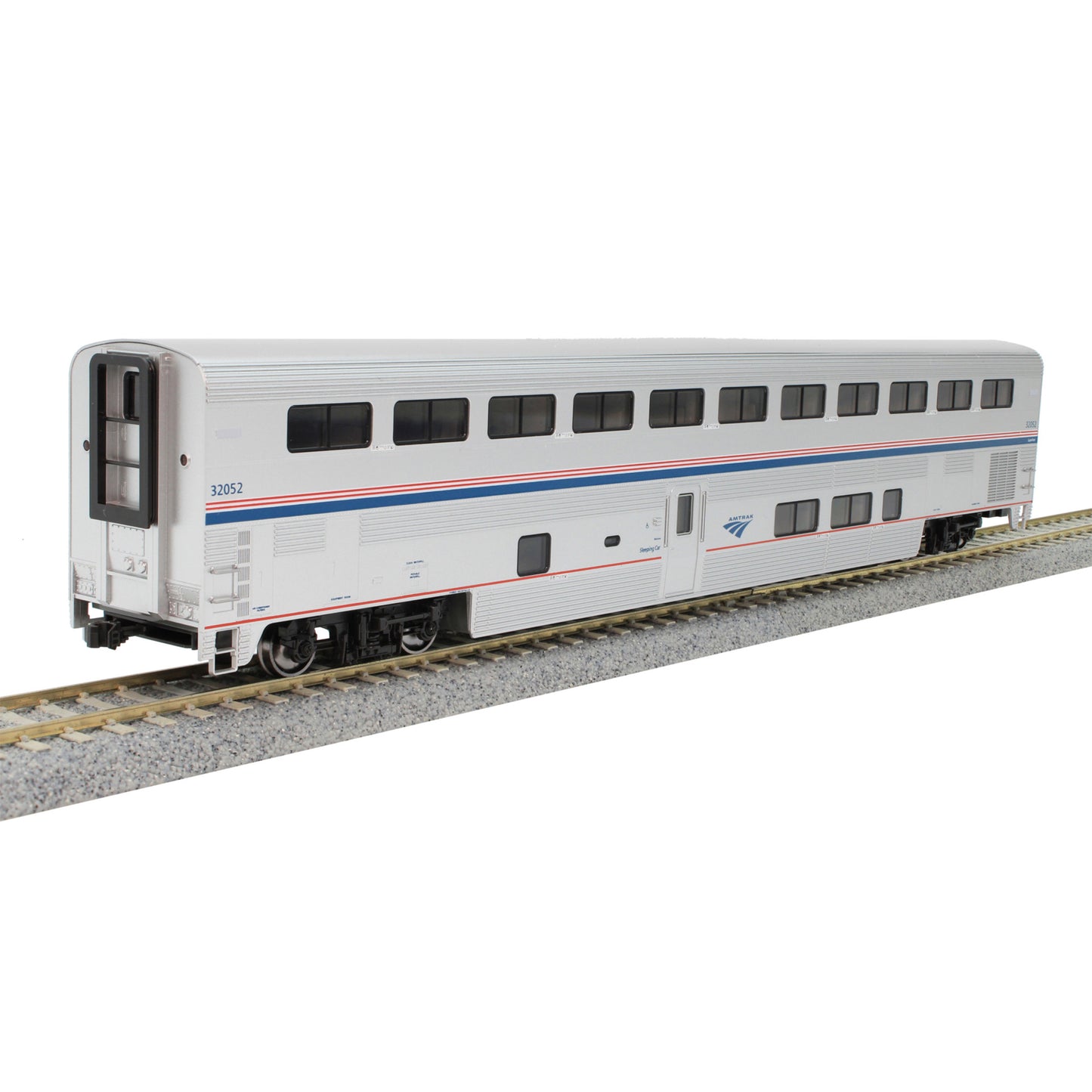 Kato 35-6089 HO Amtrak Superliner I Sleeper, Phase VI #32052
