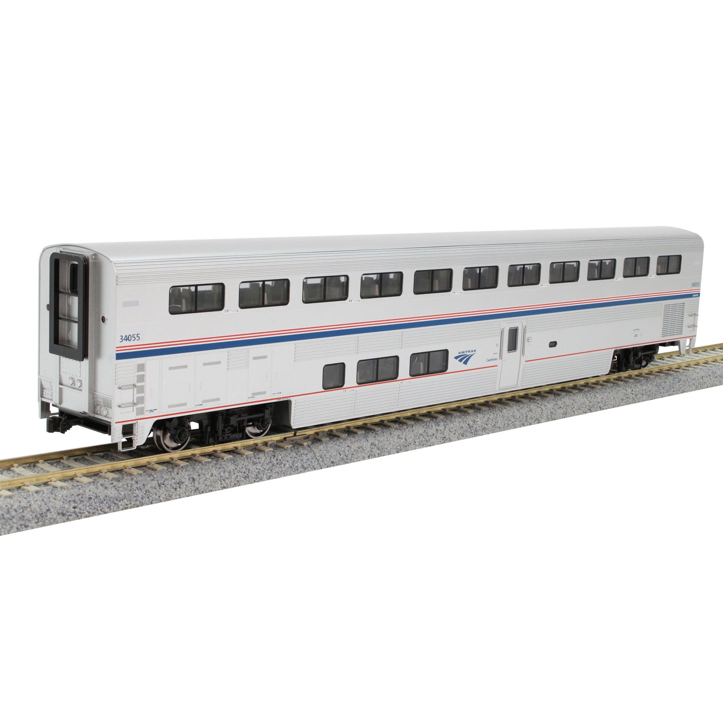 Kato 35-6059 HO Amtrak Superliner I Coach, Phase VI #34055