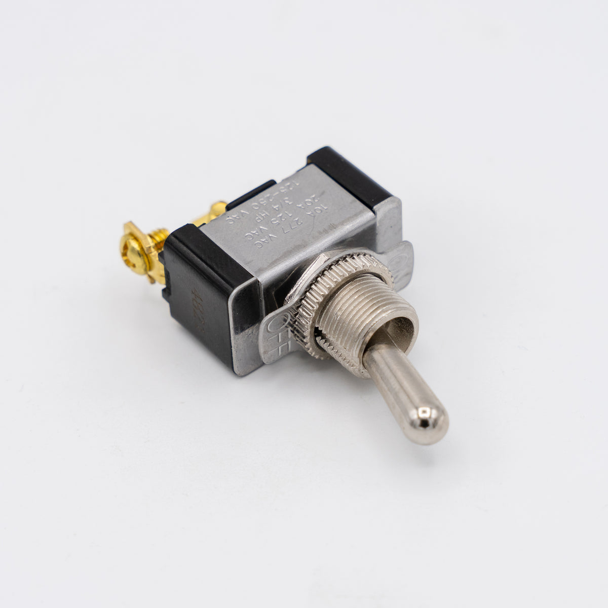 GC Electronics 35-080 Heavy Duty On-Off SPST Toggle Switch, 20A 125V Rated