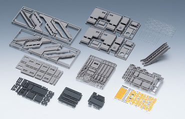 Tomix 4073 N Station Platform Multi-Overpass with Elevator Set, Structure Kit