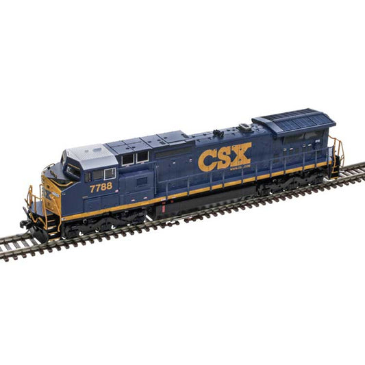 Atlas Master Silver 40005830 N GE Dash 8-40CW, CSX #7878 (DC Silent)