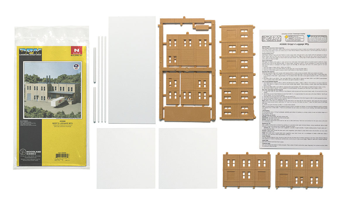 Design Preservation Models 50600 N Gripp's Luggage Mfg Kit