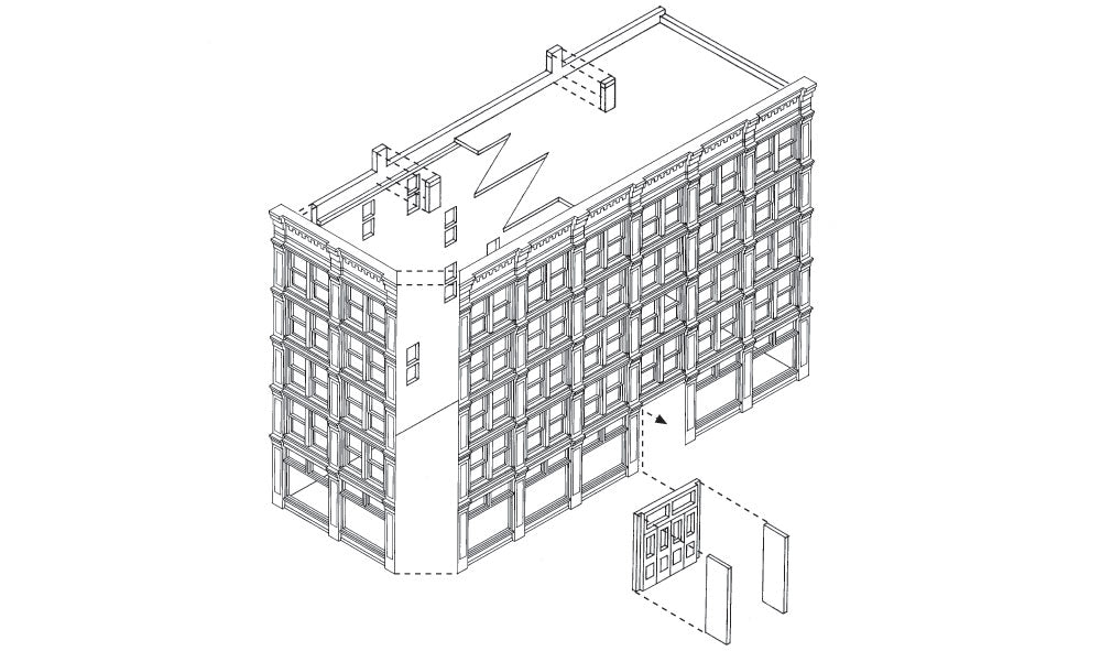 Design Preservation Models 50900 N Hilltowne Hotel Kit