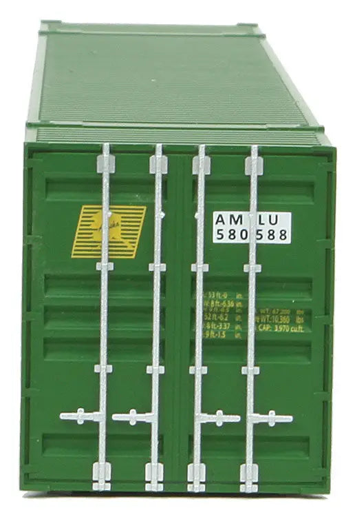 Walthers SceneMaster 949-8510 HO 53' Singamas Corrugated Side Container, Alaska Marine Lines