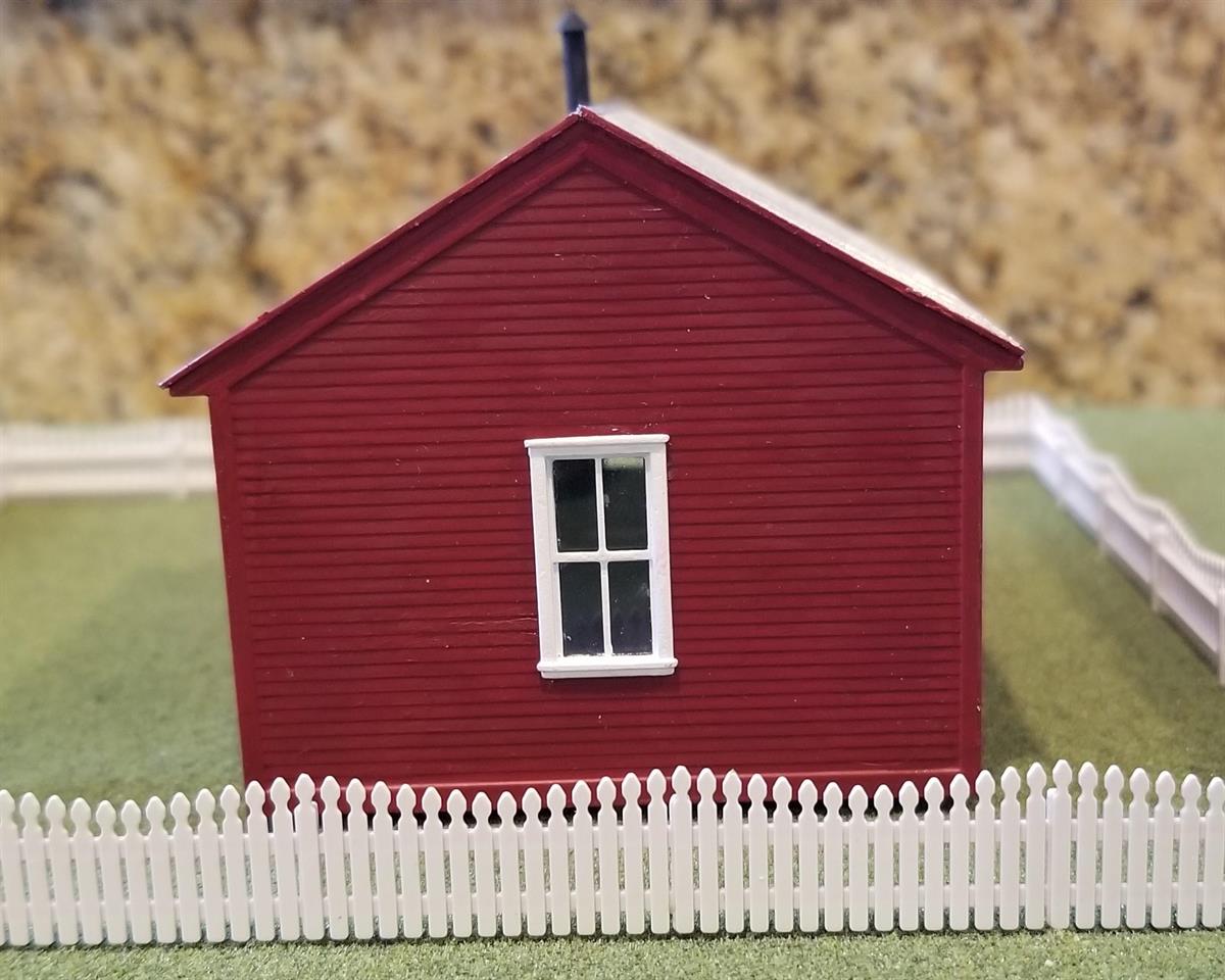 Tichy Train Group 7021 HO One Room Schoolhouse Kit