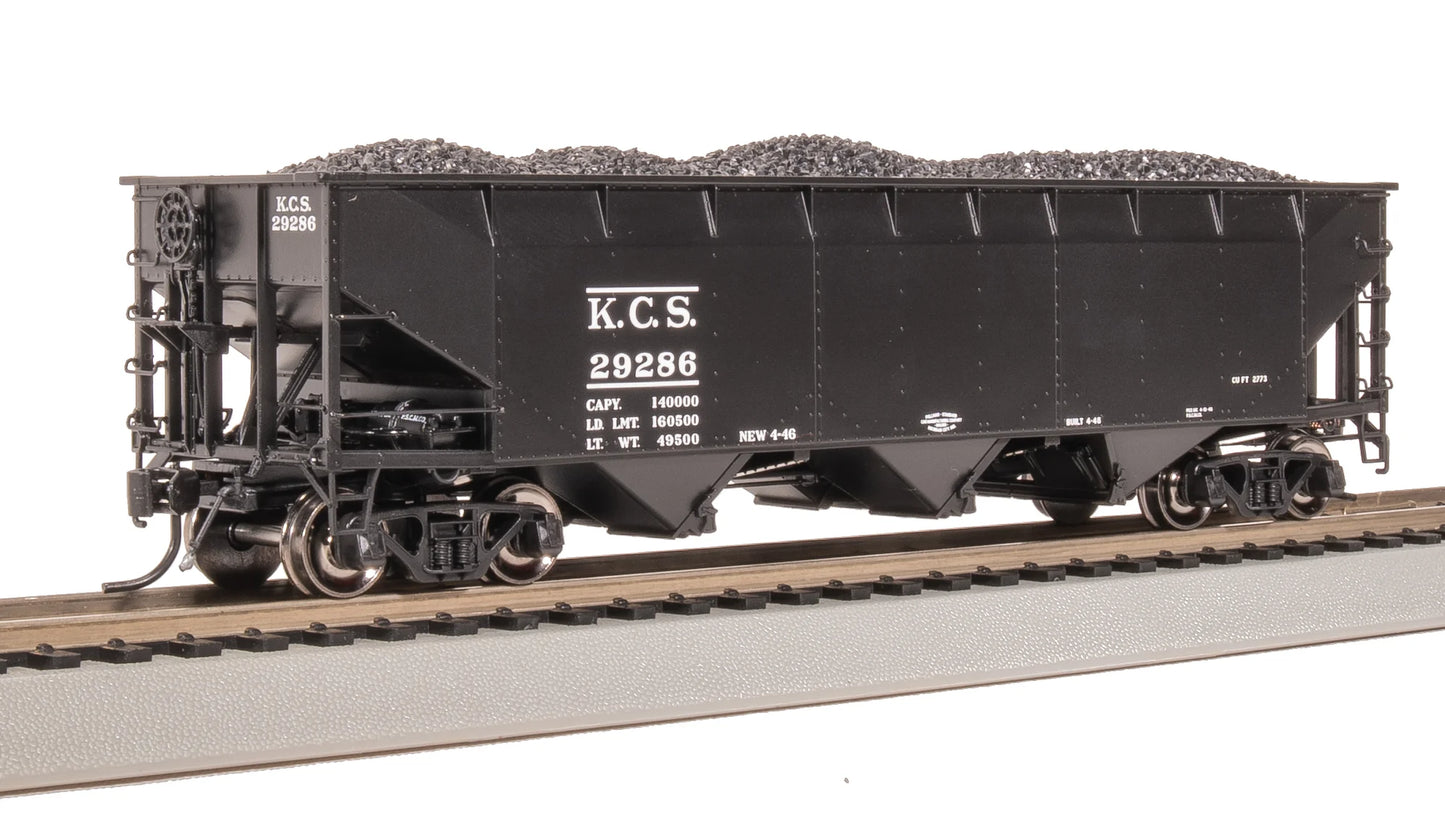Broadway Limited Imports 8113 HO AAR 70-ton Triple Hopper, KCS #29277