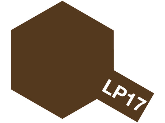 Tamiya 82117 LP-17 Linoleum Deck Brown Lacquer Paint - 10ml Bottle