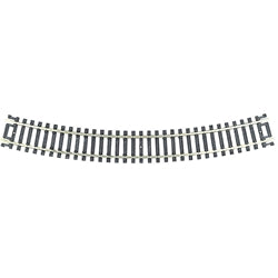 Atlas 833 HO 18" Radius Curve Segment, Code 100 Nickel Silver 6pcs