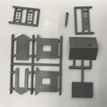 Tichy Train Group 8329 HO Watchman's Shanty, 6 Kits