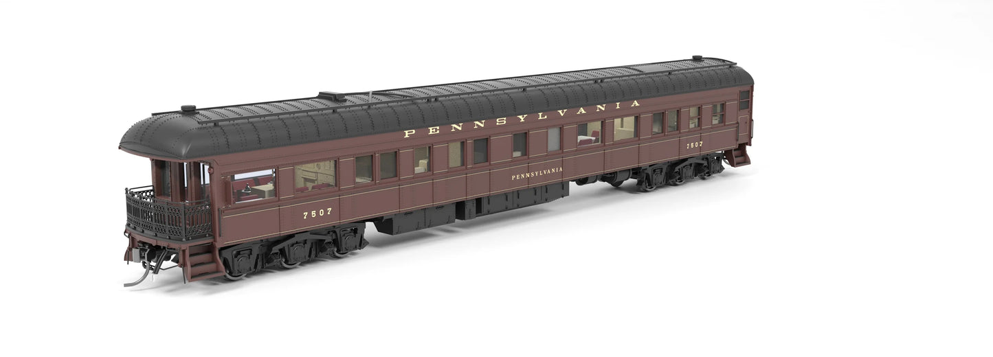Broadway Limited Imports 8970 HO Z74D Business Car, PRR 7507 "Pennsylvania", Late 1940's
