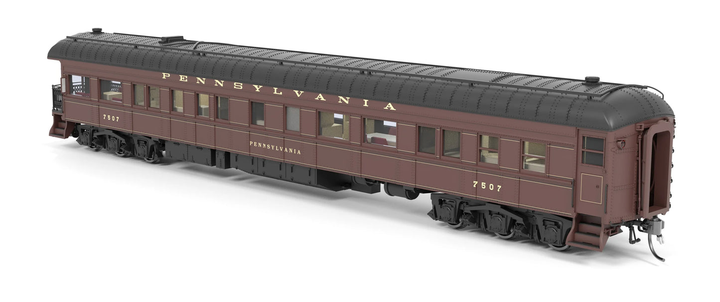 Broadway Limited Imports 8970 HO Z74D Business Car, PRR 7507 "Pennsylvania", Late 1940's