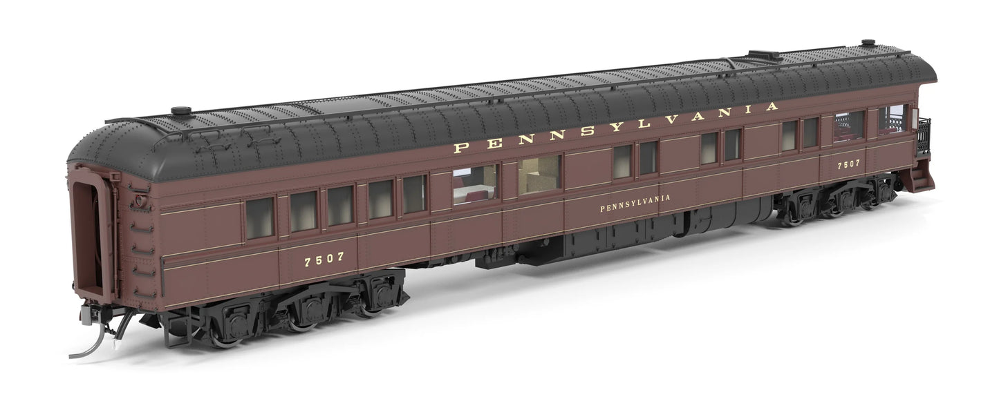 Broadway Limited Imports 8970 HO Z74D Business Car, PRR 7507 "Pennsylvania", Late 1940's