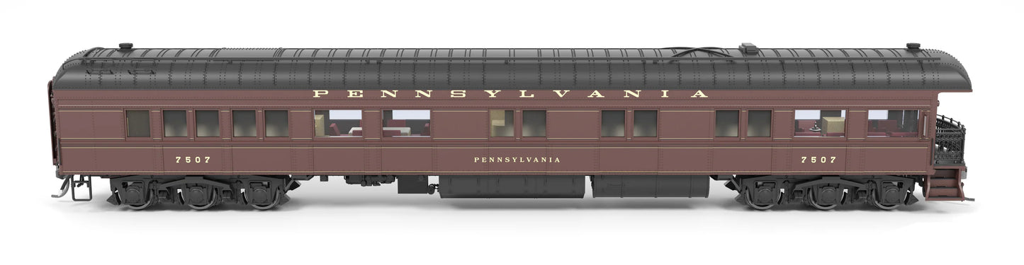 Broadway Limited Imports 8970 HO Z74D Business Car, PRR 7507 "Pennsylvania", Late 1940's