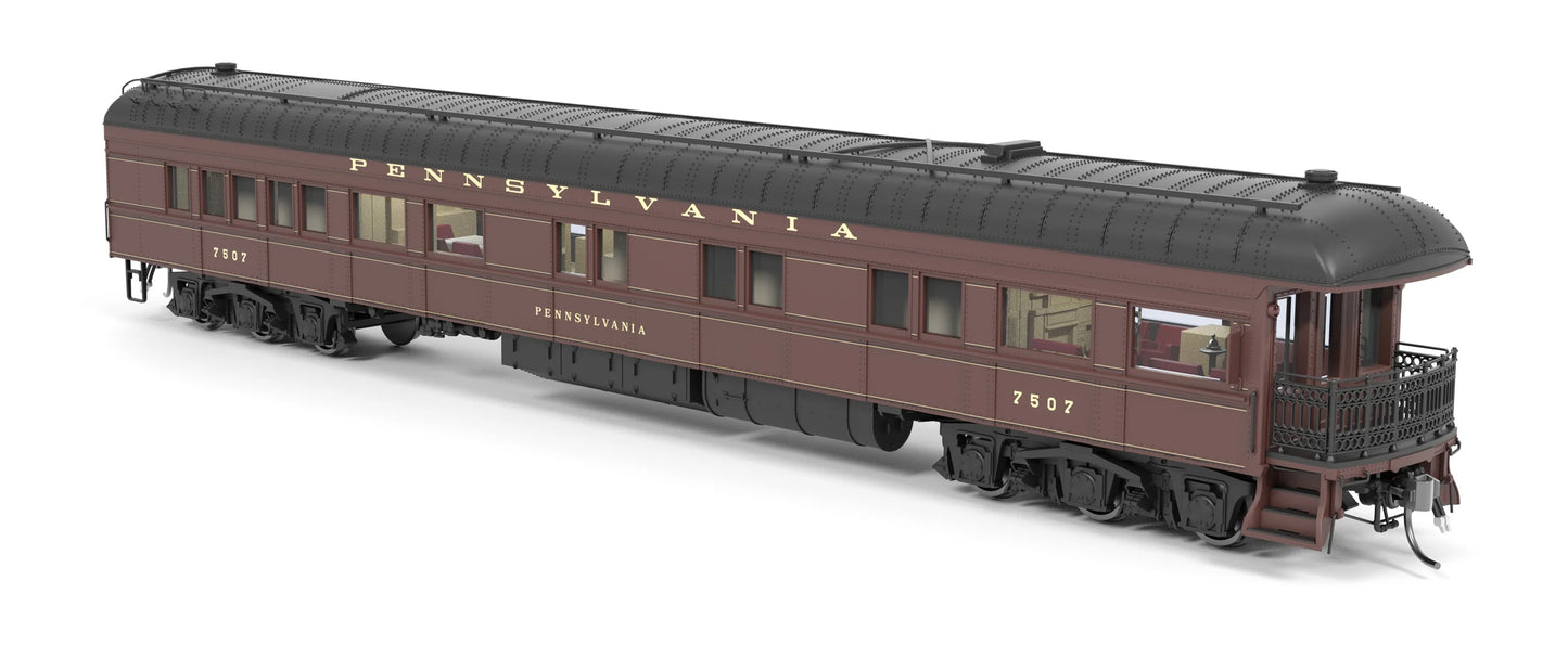 Broadway Limited Imports 8970 HO Z74D Business Car, PRR 7507 "Pennsylvania", Late 1940's