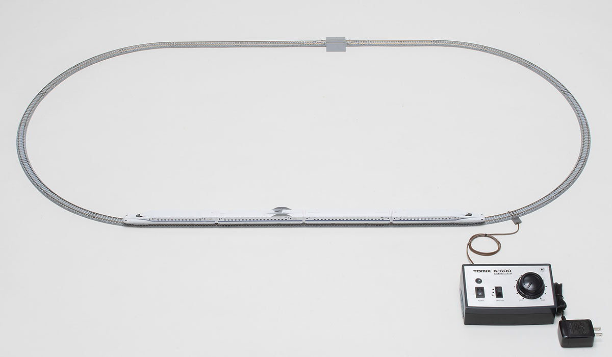 Tomix 90182 N Starter Set, SD N700S Series Shinkansen (Nozomi) w/ Fine Track, Power Pack (Standard DC)