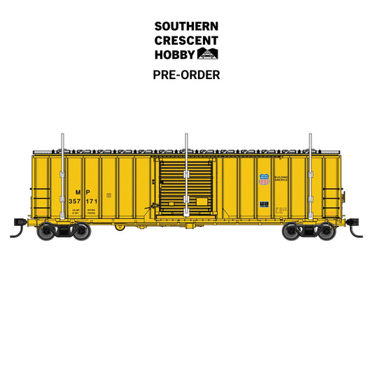 [PREORDER] Walthers Mainline 910-3800 HO 50' Rocket Train Clearance Box Car, Missouri Pacific #357171