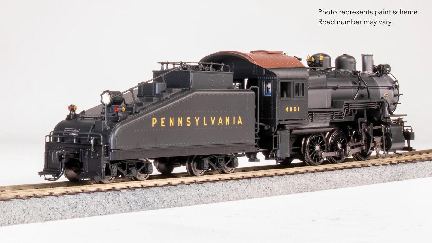 Broadway Limited Imports 9175 HO BSB 0-6-0, Pennsylvania #1678 (Futura Lettering w/ 60S66A Tender) (Paragon4 DCC Sound w/ Smoke)