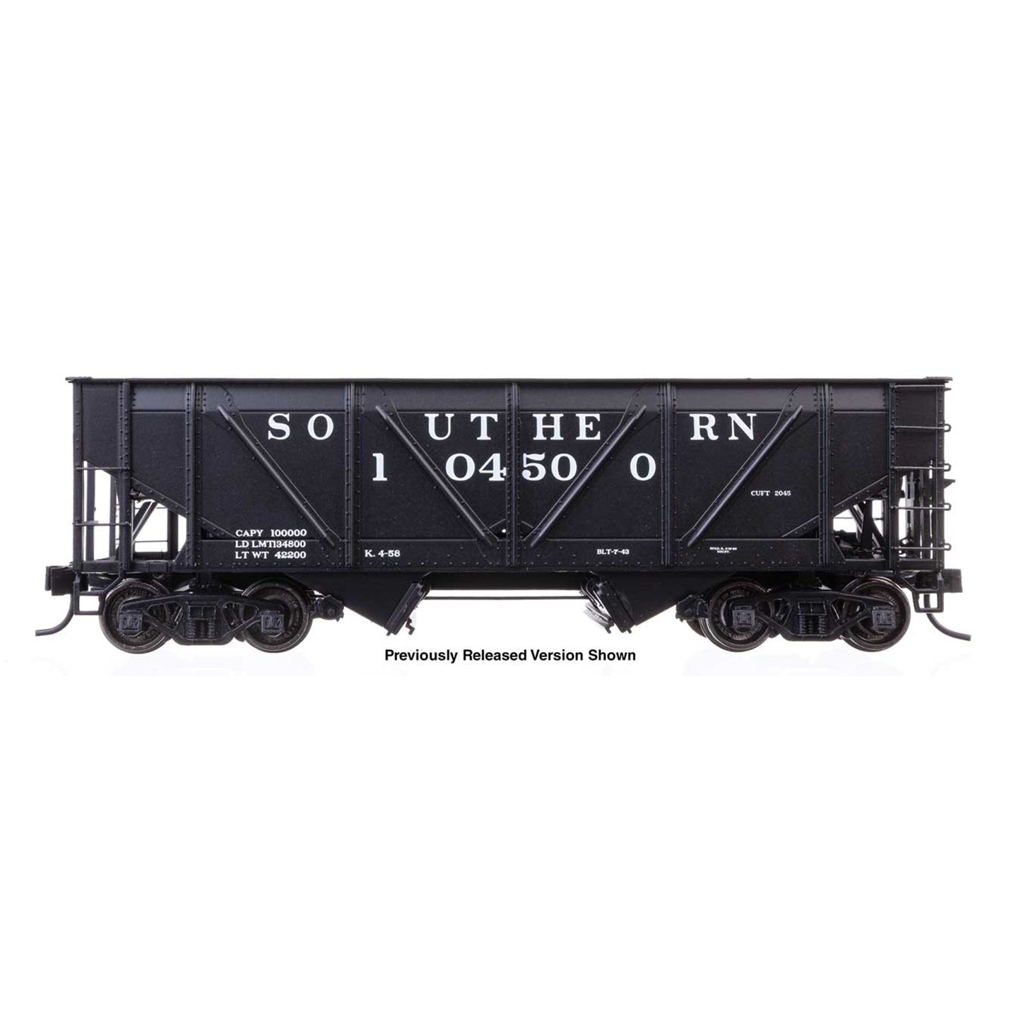 [PREORDER] WalthersProto 920-105920 34' Steel-Sheathed War Emergency Hopper, Southern Railway #105254