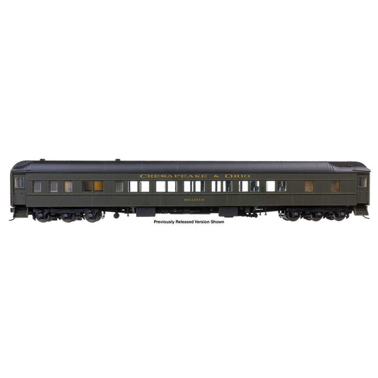 [PREORDER] WalthersProto 920-17204 82' Pullman Heavyweight 12-1 Sleeper, Chesapeake & Ohio "Bellvue"