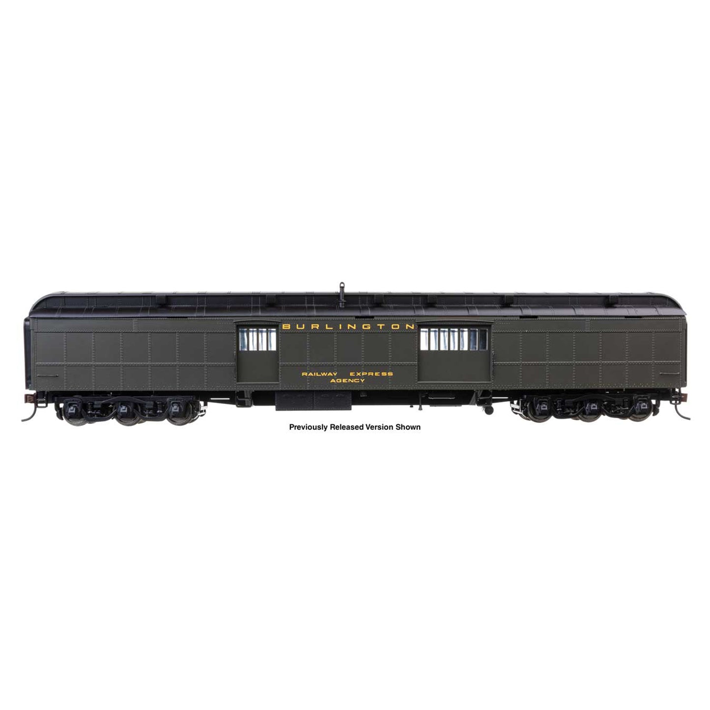 [PREORDER] WalthersProto 920-17513 70' Heavyweight Baggage Car, Chicago Burlington & Quincy #1534