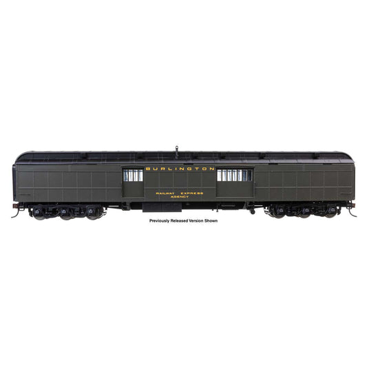 [PREORDER] WalthersProto 920-17512 70' Heavyweight Baggage Car, Chicago Burlington & Quincy #1525