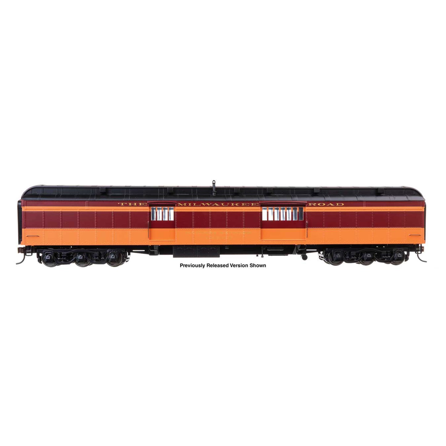 [PREORDER] WalthersProto 920-17517 70' Heavyweight Baggage Car, Milwaukee Road #1090