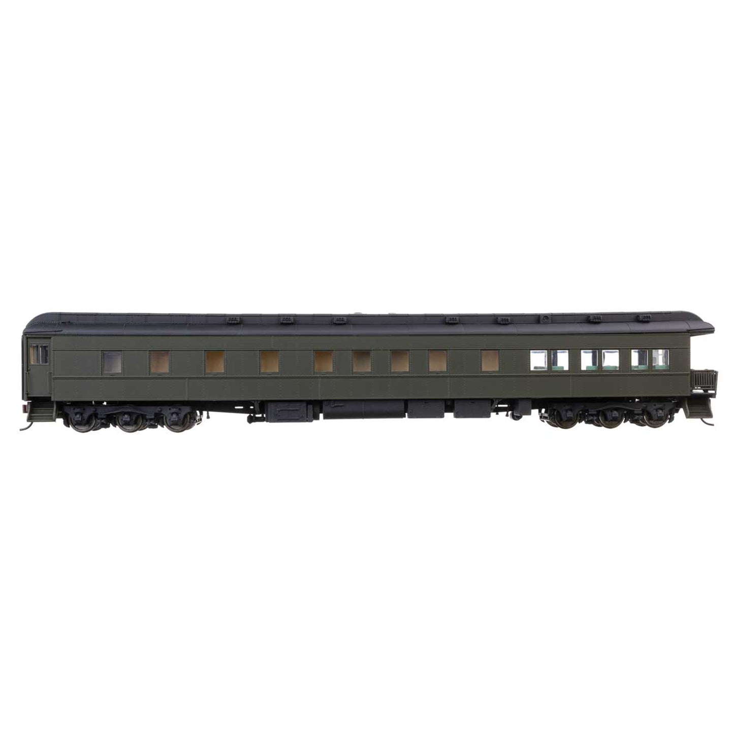 [PREORDER] WalthersProto 920-19700 82' Pullman Heavyweight 3-2 Observation Lounge, Painted Unlettered
