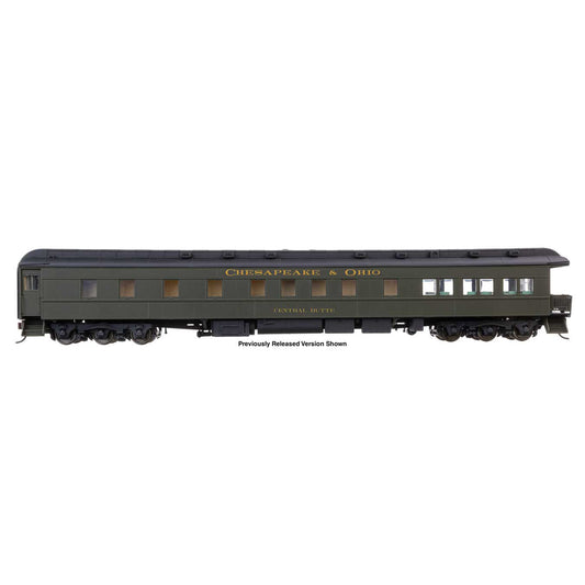 [PREORDER] WalthersProto 920-19701 82' Pullman Heavyweight 3-2 Observation Lounge, Chesapeake & Ohio "Central Butte"
