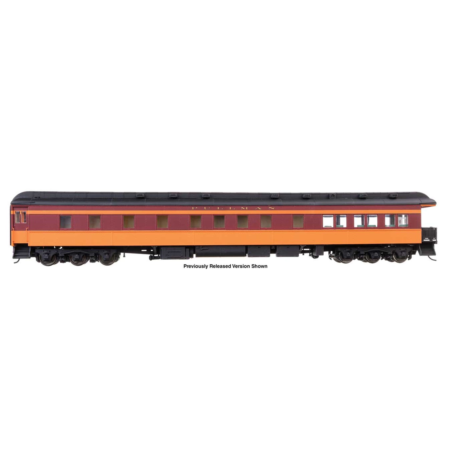 [PREORDER] WalthersProto 920-19705 82' Pullman Heavyweight 3-2 Observation Lounge, Milwaukee Road "Crystal View"