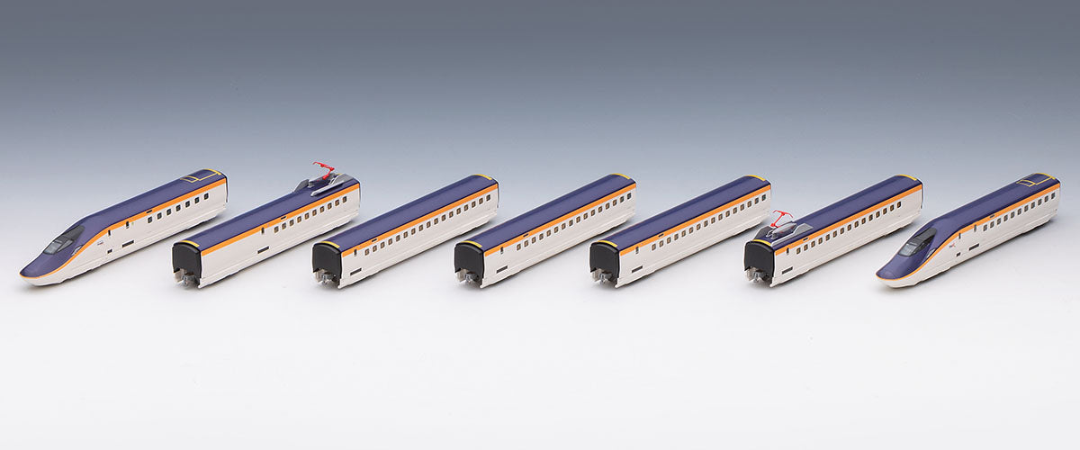 Tomix 97965 N E8 Yamagata Shinkansen "Tsubasa" 7-Car Set, JR East (Standard DC)