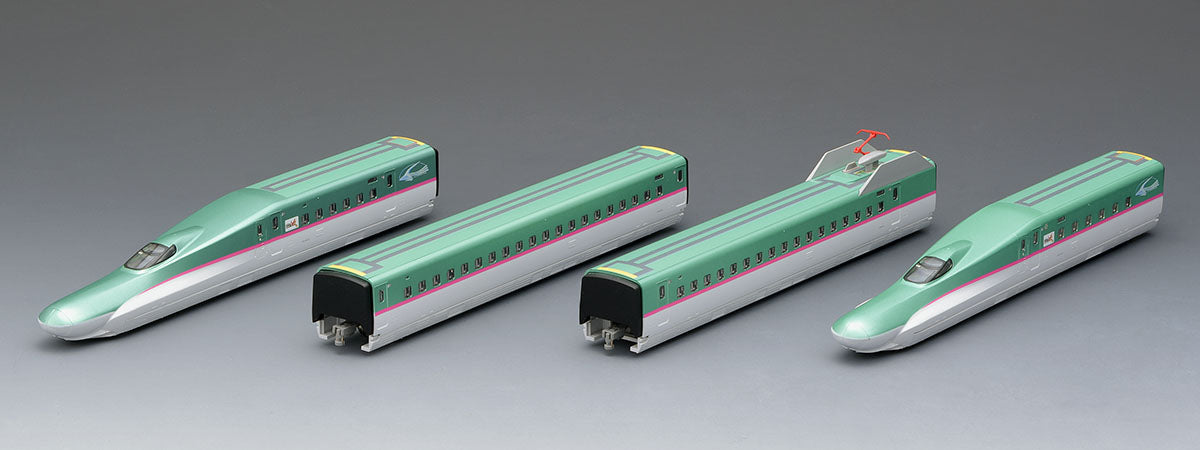 Tomix 98497 N E5 Series Tohoku/Hokkaido Shinkansen 4-Car Basic Set, JR East "Hayabusa" (Standard DC)