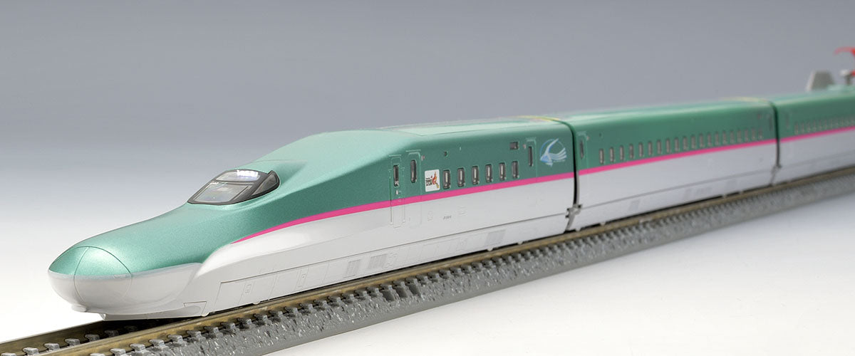 Tomix 98497 N E5 Series Tohoku/Hokkaido Shinkansen 4-Car Basic Set, JR East "Hayabusa" (Standard DC)