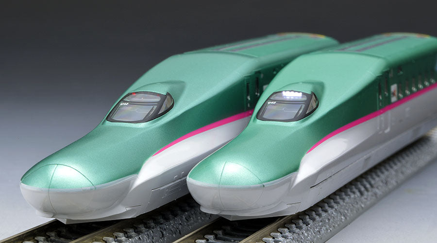 Tomix 98497 N E5 Series Tohoku/Hokkaido Shinkansen 4-Car Basic Set, JR East "Hayabusa" (Standard DC)