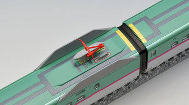 Tomix 98498 N E5 Series Tohoku/Hokkaido Shinkansen 3-Car Add-on Set A, JR East "Hayabusa" (Unpowered)