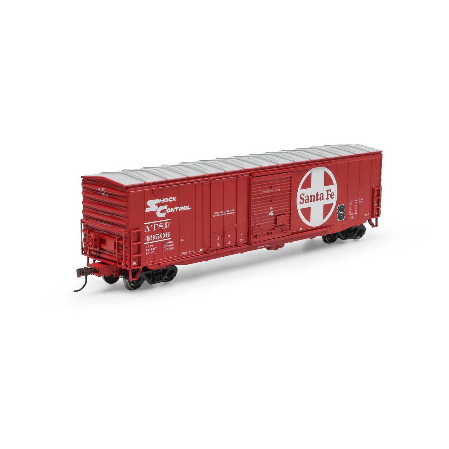 Athearn ATH1333 HO 50' ACF Combo Door Box Car, ATSF #49506