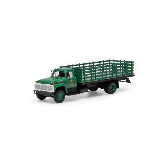 Athearn ATH84727 HO 1968 Ford F-850 Stake Bed Truck, Southern Railway