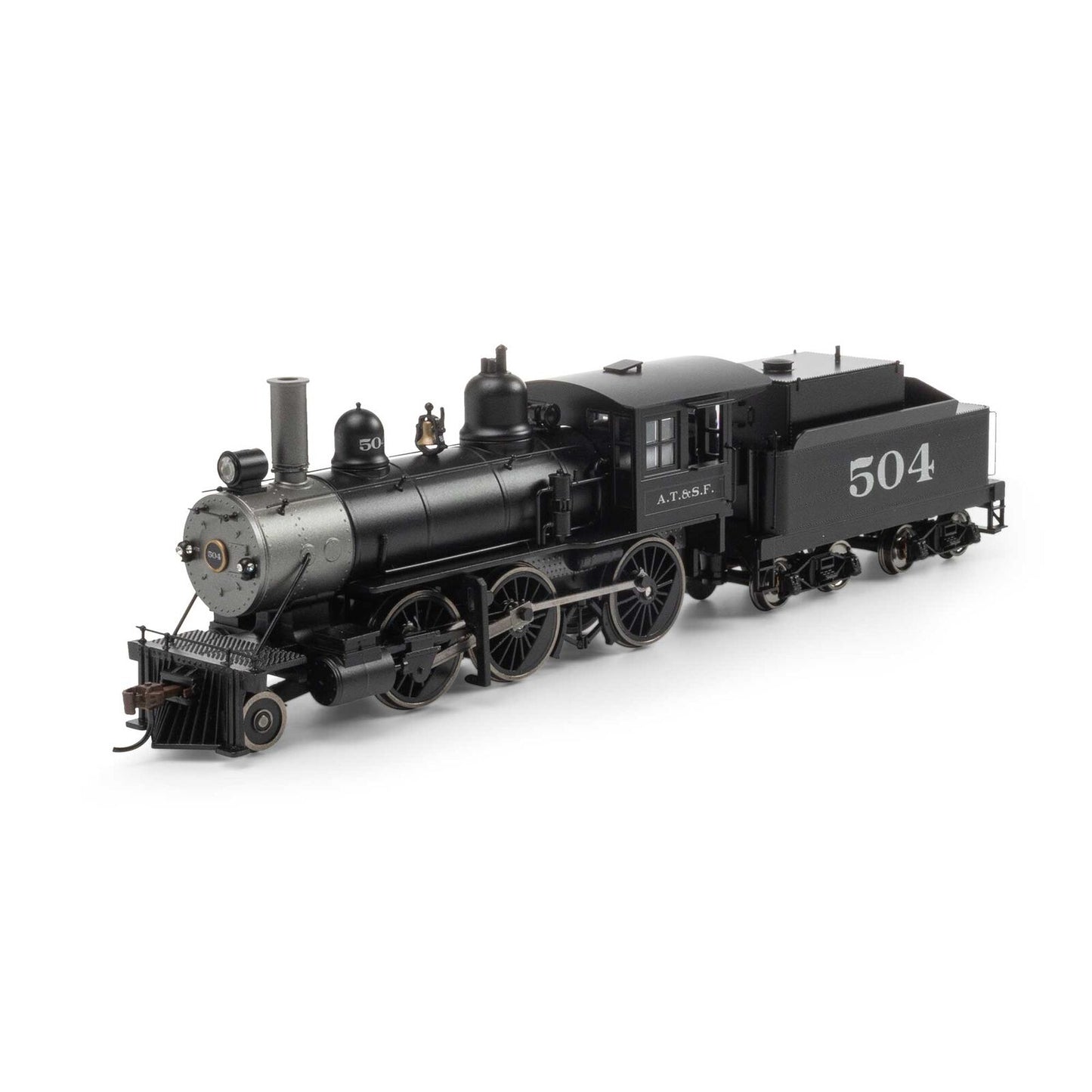 Athearn 87238 HO 2-6-0 Steam Locomotive, ATSF #504