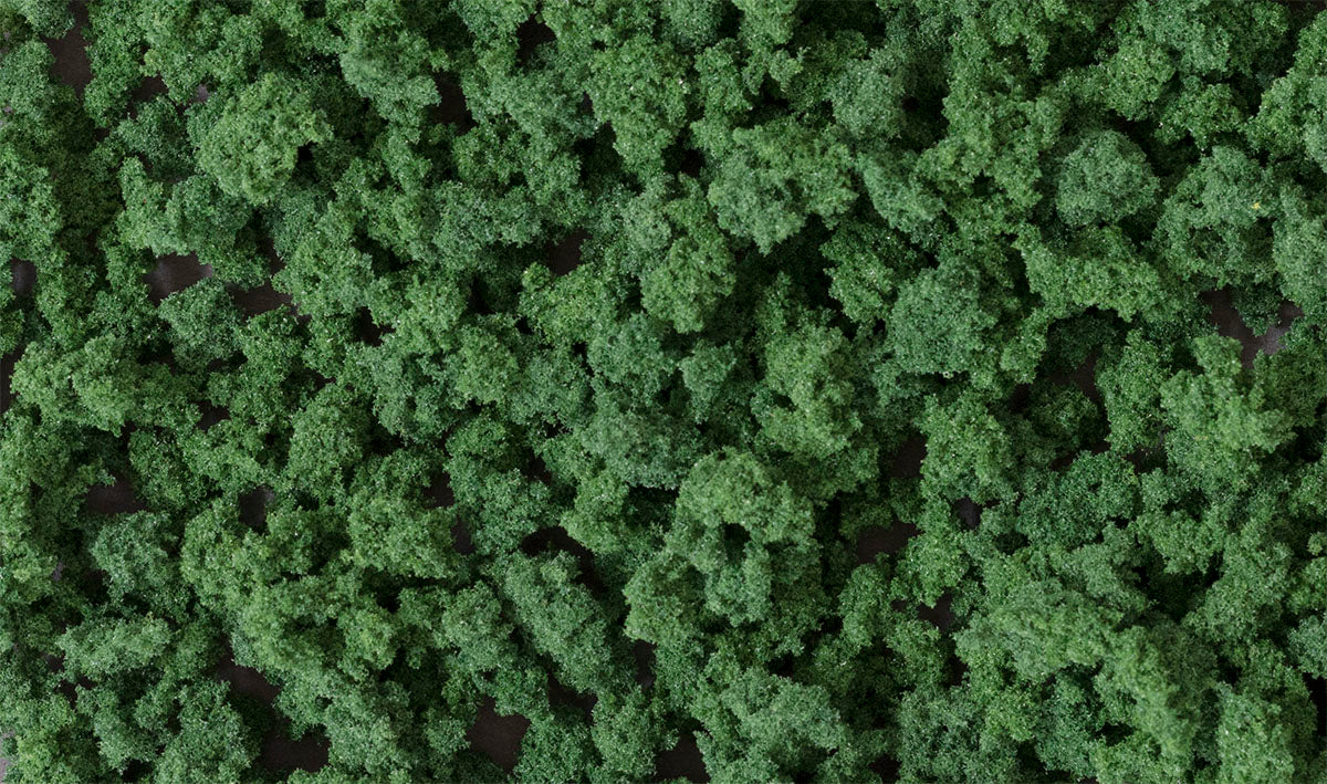 Woodland Scenics FC147 Bushes, Dark Green 21.6 in³ Bag